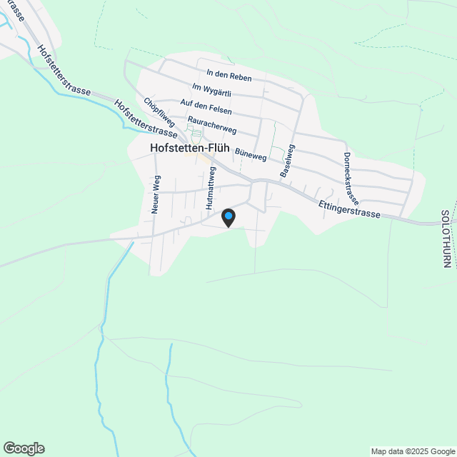 Freistehendes Einfamilienhaus - Karte