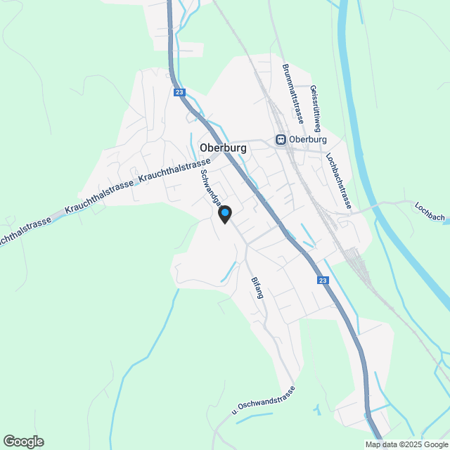 Skyline Oberburg | BE - Karte