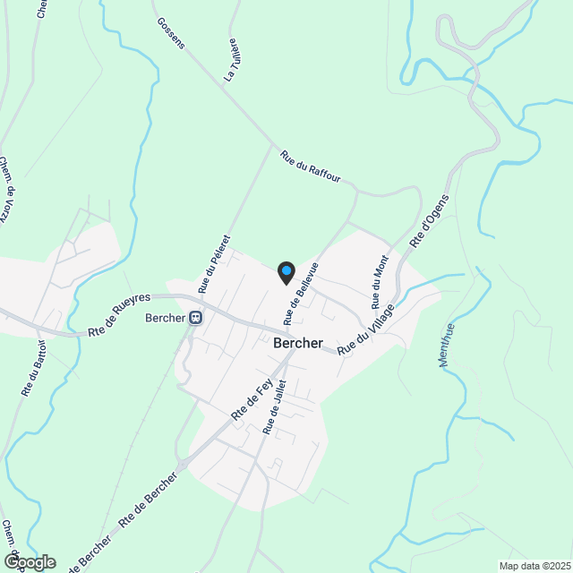 Prächtige 3,5-Zimmer-Wohnung im Erdgeschoss einer Architekten-Villa mit privatem Garten (Rasenmäher-Roboter, automatische Bewässerung) und Bahnhof LEB vor Ort. - Karte