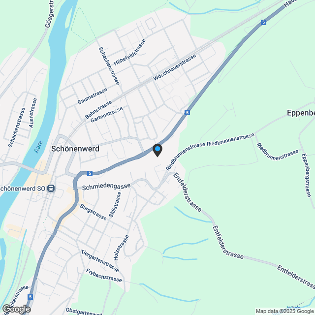 Ihr 5.5 Zi.-Traumhaus in Schönenwerd – Modern, zentral und individuell gestaltbar! (Mittel-Haus B) - Karte