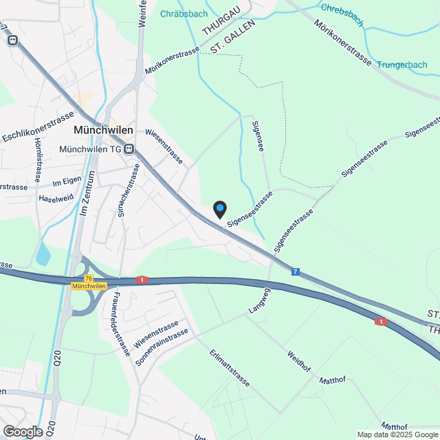 neues Einfamilienhaus - Karte