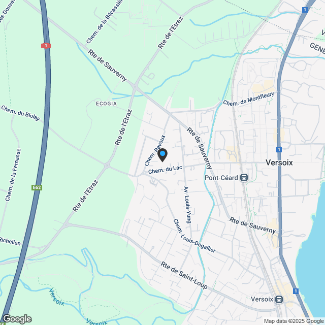 Versoix - Villa KAJA THPE schlüsselfertig - Karte