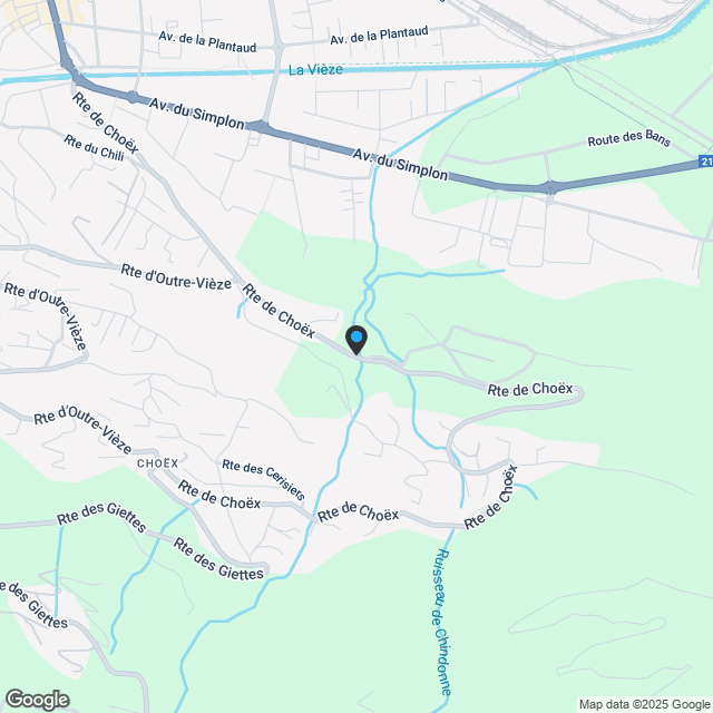 Chalet neuf d'exception à personnaliser - Aux Giettes - Karte