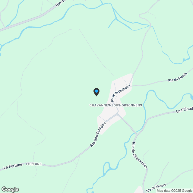 Neue 5.5-Zimmer-Villen in Villorsonnens – Ruhe & Natur - Karte