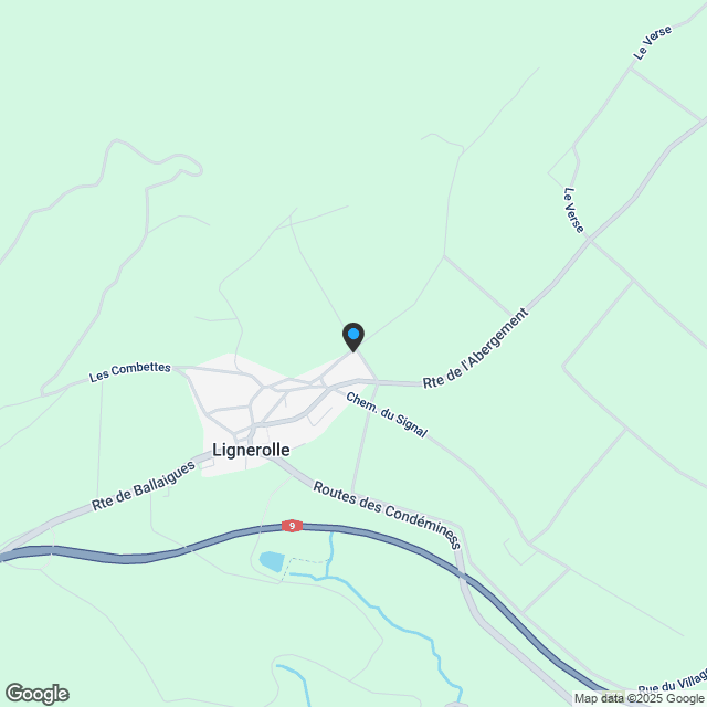 5.5-Zimmer Reihenhaus in Lignerolle - Karte