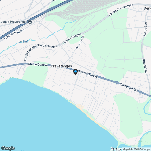 Villa mitoyenne haut de gamme située à deux pas du lac - Karte