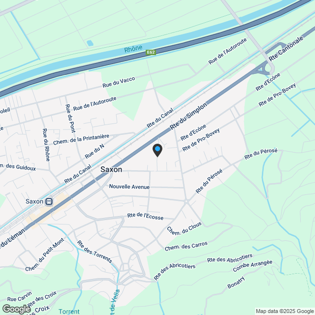 Neubau von 7 freistehenden Villen in Sachsen - Karte
