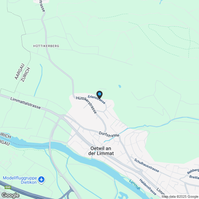 Zwei moderne Einfamilienhäuser bei Zürich – Bewilligtes Projekt mit Traumlage & bewilligtem Projekt - Karte