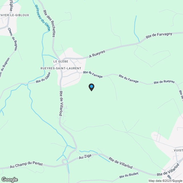 Villa contiguë 4.5 pièces à Rueyres-St-Laurent - Karte