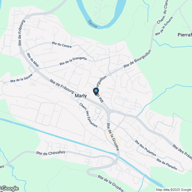 Attika mit Panoramablick, 10 Minuten von Freiburg entfernt - Karte