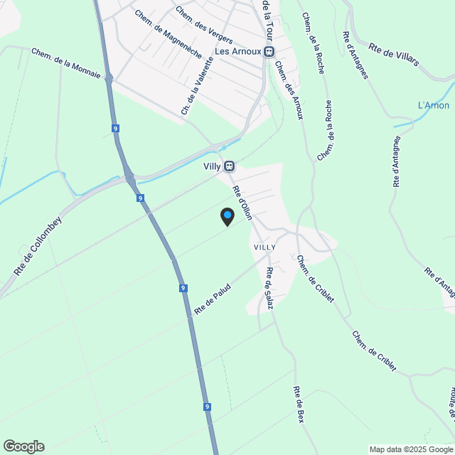 Promotion Cime de l'Est - Letzte 3,5-Zimmer-Wohnung mit Balkon und Garten in Ollon zu verkaufen - Karte