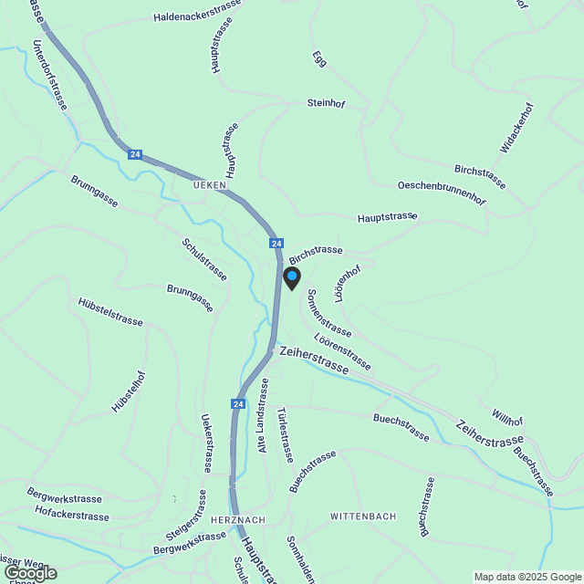 6.5-Zimmer-Doppeleinfamilienhaus - Neubau in Ueken - Karte