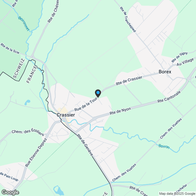 RESIDENZ DE LA FORGE A CRASSIER. LOT A11 - Karte