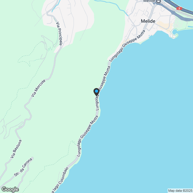 Dachwohnung-Duplex mit Seeblick in Melide - Karte