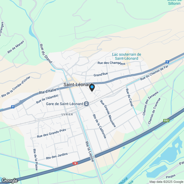 3.5 Zimmer Penthouse in St-Léonard - Karte