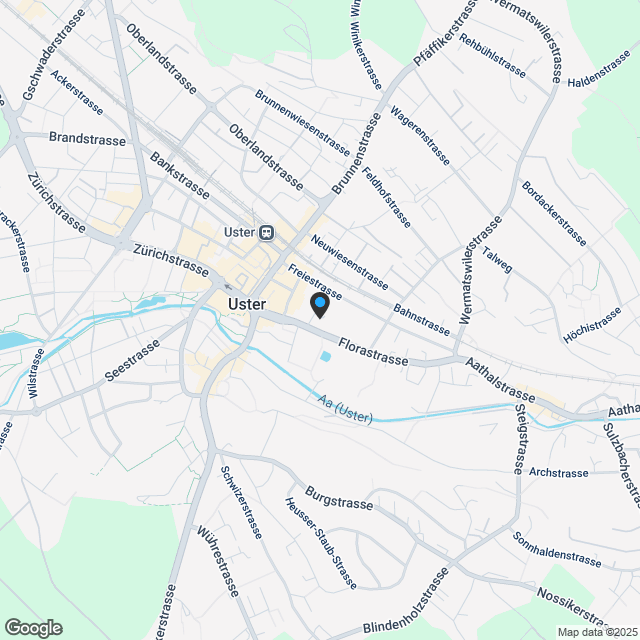 BAUSTART ERFOLGT! Landwohnen in Stadtnähe Neubauwohnungen im Herzen des Dorfes Wermatswil - Karte