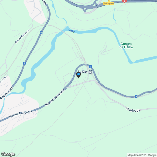 Wohnung mit 4,5 Zimmern, ruhige Umgebung - Karte
