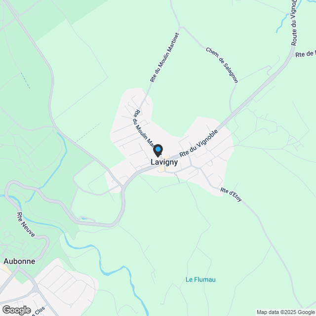 Appartement MINERGIE 2.5 Zimmer im Erdgeschoss mit Terrasse und Garten - Karte