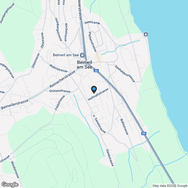 4½-Zimmer-Attikawohnung - mit Seesicht und grosser Terrasse - Karte