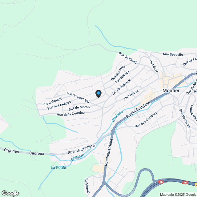 Ideal gelegen in einer ruhigen Gegend - Karte