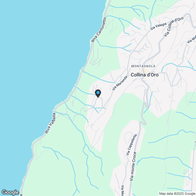 Montagnola: Luxuswohnung mit Panoramablick und privatem Garten - Karte