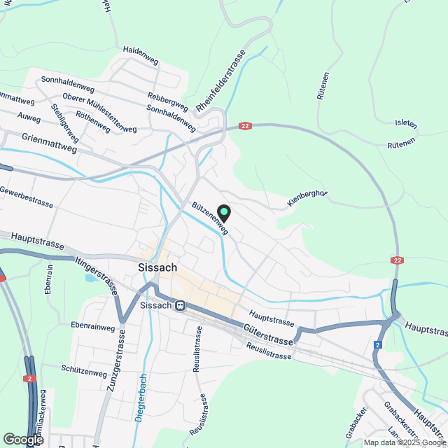 ERSTVERMIETUNG! Neubau-Mietwohnungen im Terrassenhaus in Sissach! - Karte