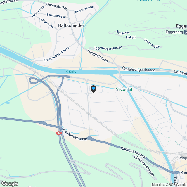 Ihr neues Zuhause in Visp-West: Moderne 3.5-Zimmer-Wohnung - Karte