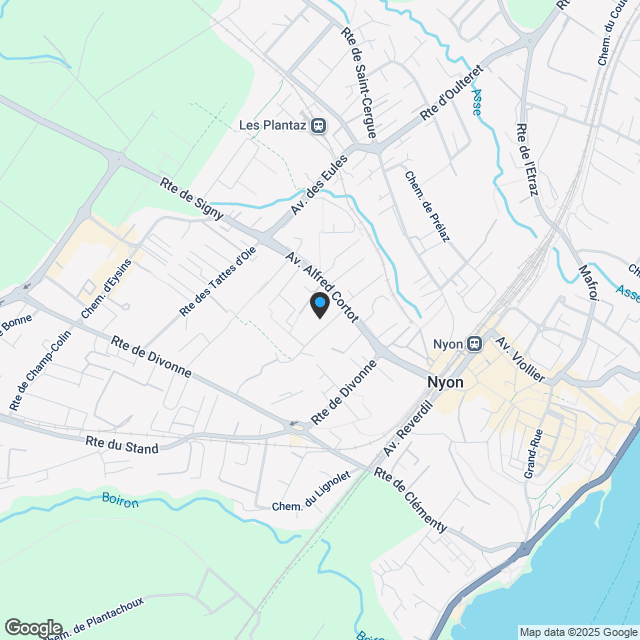 LITHEA - Objekt Nr. 2 - Prächtige 6-Zimmer-Wohnung im Zentrum von Nyon! - Karte