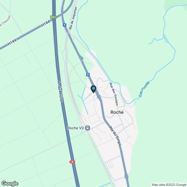 Wohnung mit 2,5 Zimmern in einer neuen Residenz - Karte