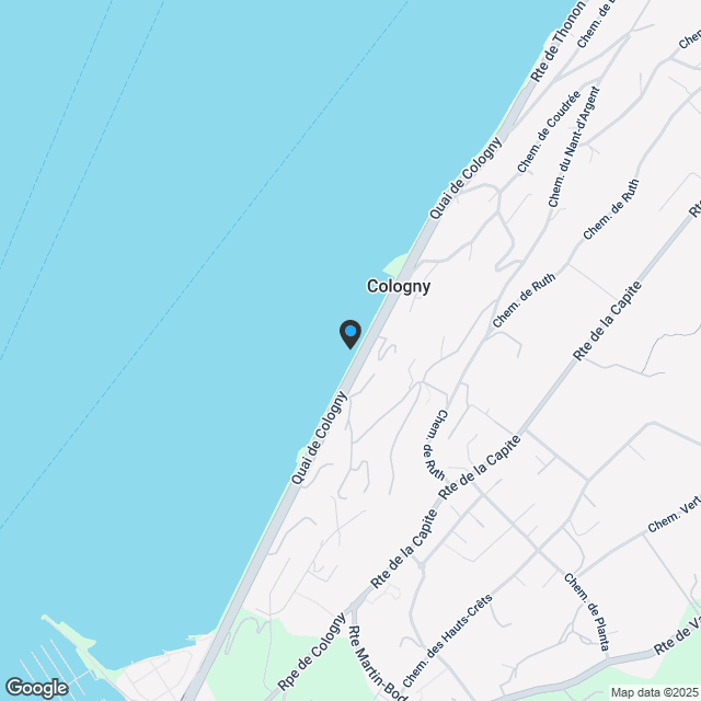 Constable Villen | Cologny - Karte