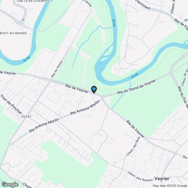 Raffinierte Architektur und privilegiertes Wohnumfeld in Veyrier - Karte