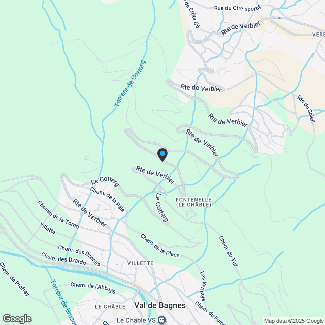 Im Herzen von Verbier, zentraler Platz - Hervorragendes Gebäude mit gemischter Nutzung - Karte