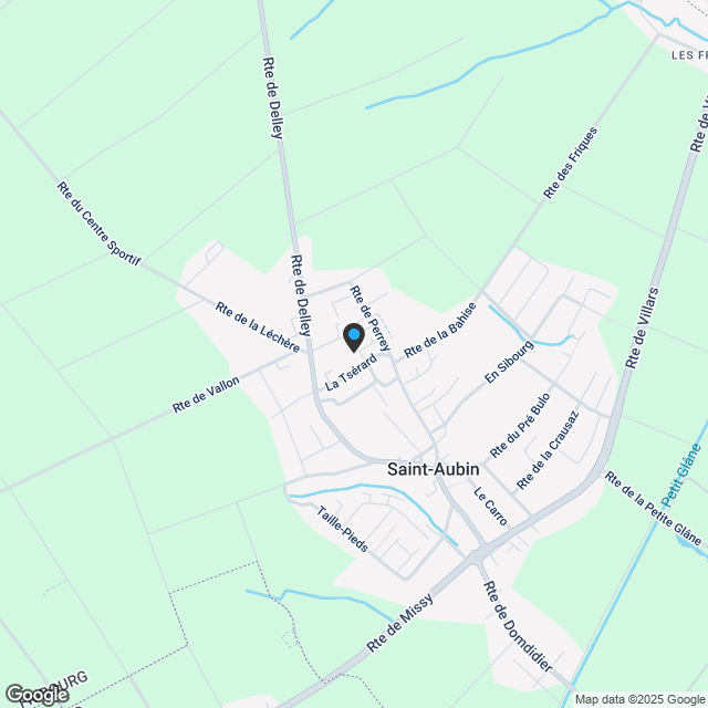 Schöne 1,5-Zimmer-Wohnung mit Terrasse in einem kleinen Gebäude mit 9 Wohnungen - Karte