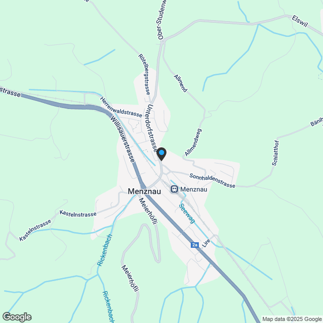 Moderne 4.5-Zimmer-Dachwohnung in Menznau mit Panoramablick - Karte