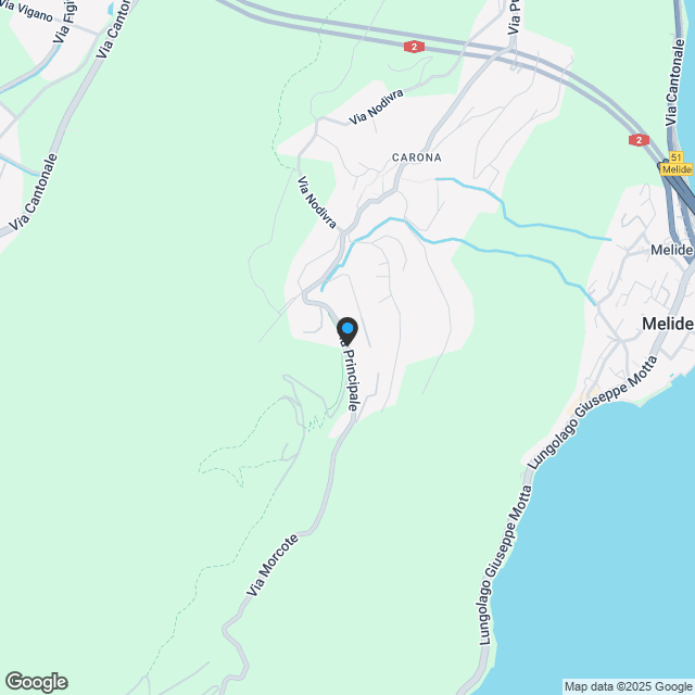 Appartement - Carona - Karte