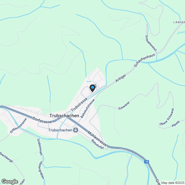 Moderne 5.5-Zimmer-Maisonette-Eigentumswohnung - wie Doppelhaushälfte an ruhiger, naturnaher Lage! - Karte