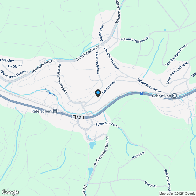 Attika-Wohnung mit unverbaubarem Ausblick - Karte