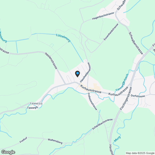 Modernes Wohnerlebnis mit Blick auf die grüne Landschaft - Karte