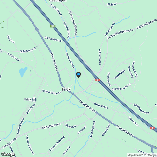 Grosszügige 5-Zi-Neubauwohnung direkt am Bach - Karte