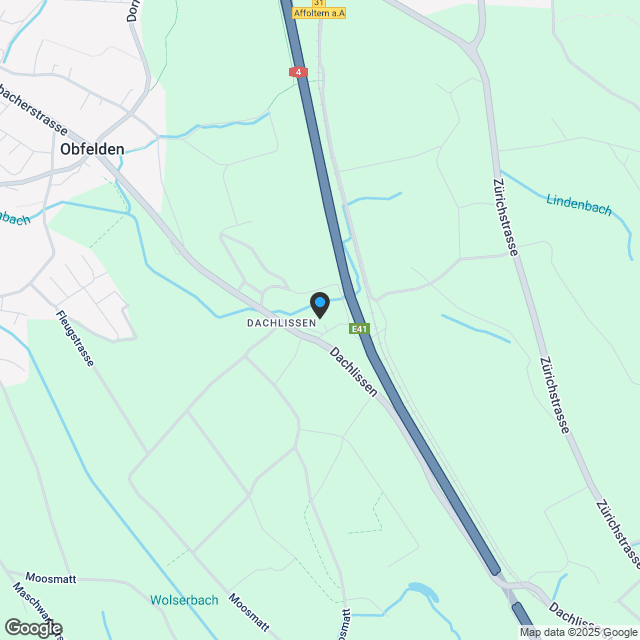 Charmante 3.5-Zimmer-Dachwohnung in lichtdurchflutetem Ambiente - Karte