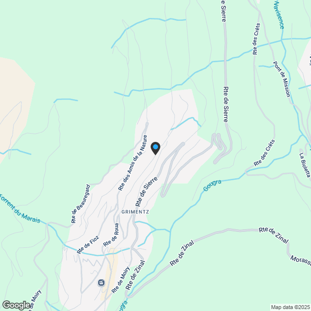 Weisshorn Lodge – Premium-Mietinvestition im Herzen von Grimentz - Karte