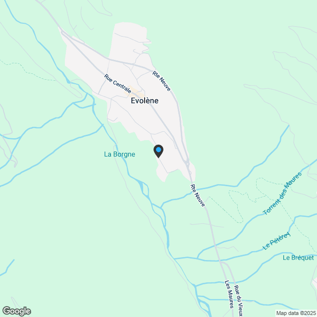 Neue Residenz "Les Sevaliches" - Evolène - Karte