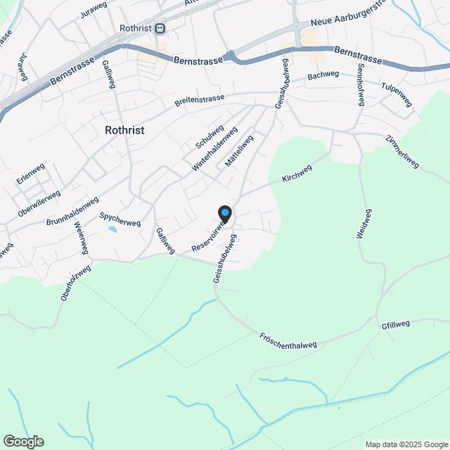 Neubau in Rothrist: Freistehendes 5.5-Zimmer-Einfamilienhaus - Karte