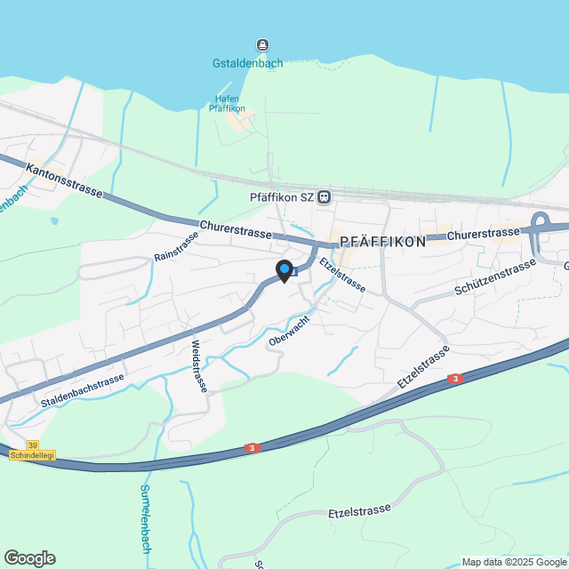 Mitten im Zentrum – erhöht gelegen, mit Seesicht, Weitblick und komplett neu saniert. - Karte