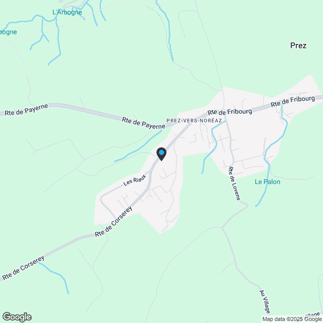 Doppolvilla 8.5 Zimmer in Prez-vers-Noréaz - Karte