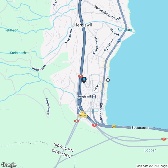 DUA LUX " Exklusive 5.5 Zi.- Wohnung mit See- und Bergsicht - 2.2 - Karte