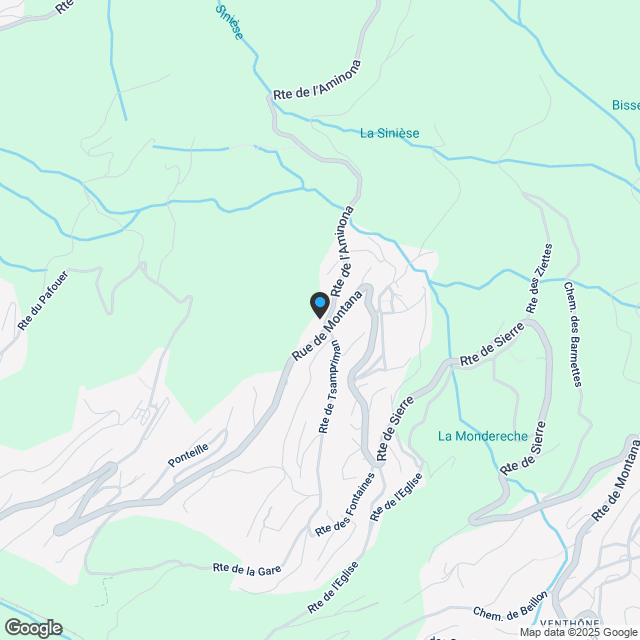 Belle opportunité pour 2 chalets à Mollens (Crans-Montana) - Karte