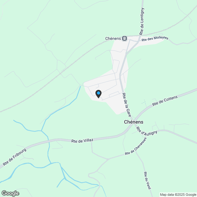 Prächtige Villa auf dem Land von Freiburg - Karte