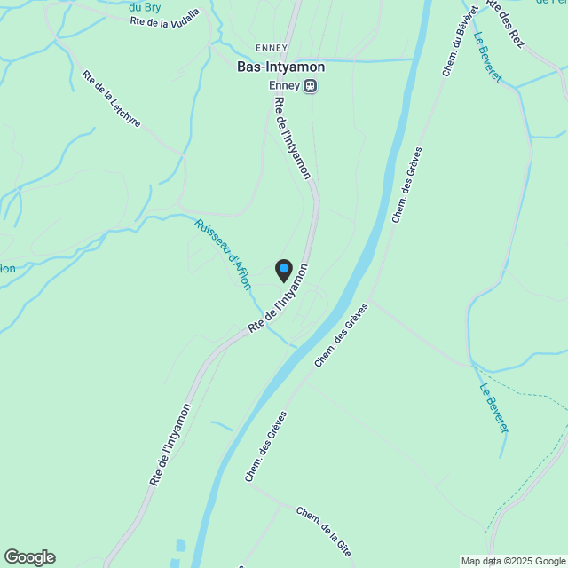 5 1/2 Zimmer Familienvillen - Enney - Karte