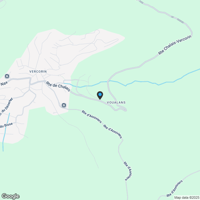 NEU freistehende Villa in Chalais (Wallis) - Karte